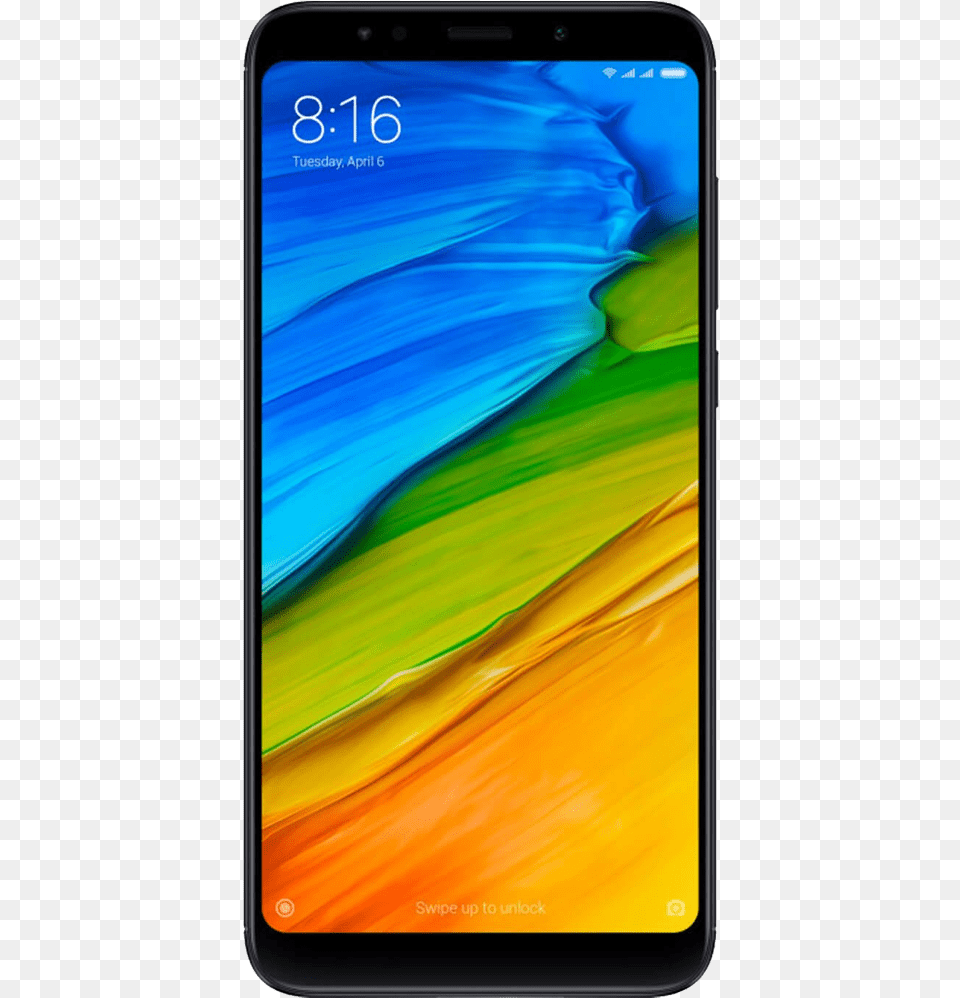 Preview Xiaomi Redmi 5 Black, Electronics, Mobile Phone, Phone, Computer Png Image