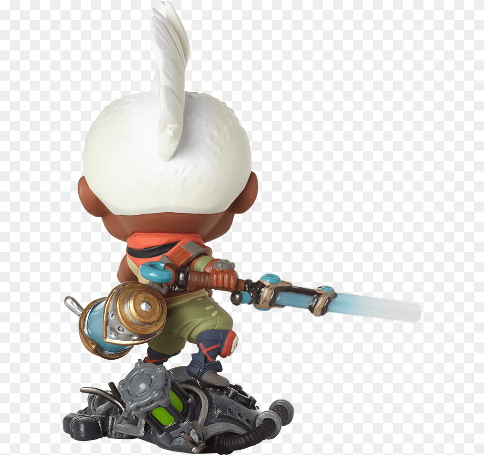 Previous Ekko Figure, Figurine, Baby, Person, Sword Png