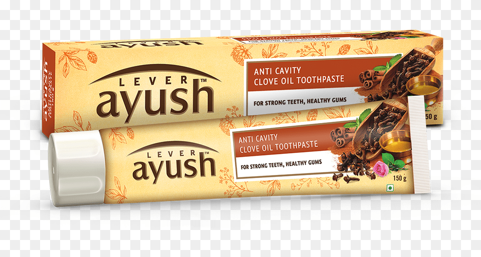 Previous Lever Ayush Anti Cavity Toothpaste, Tape Png