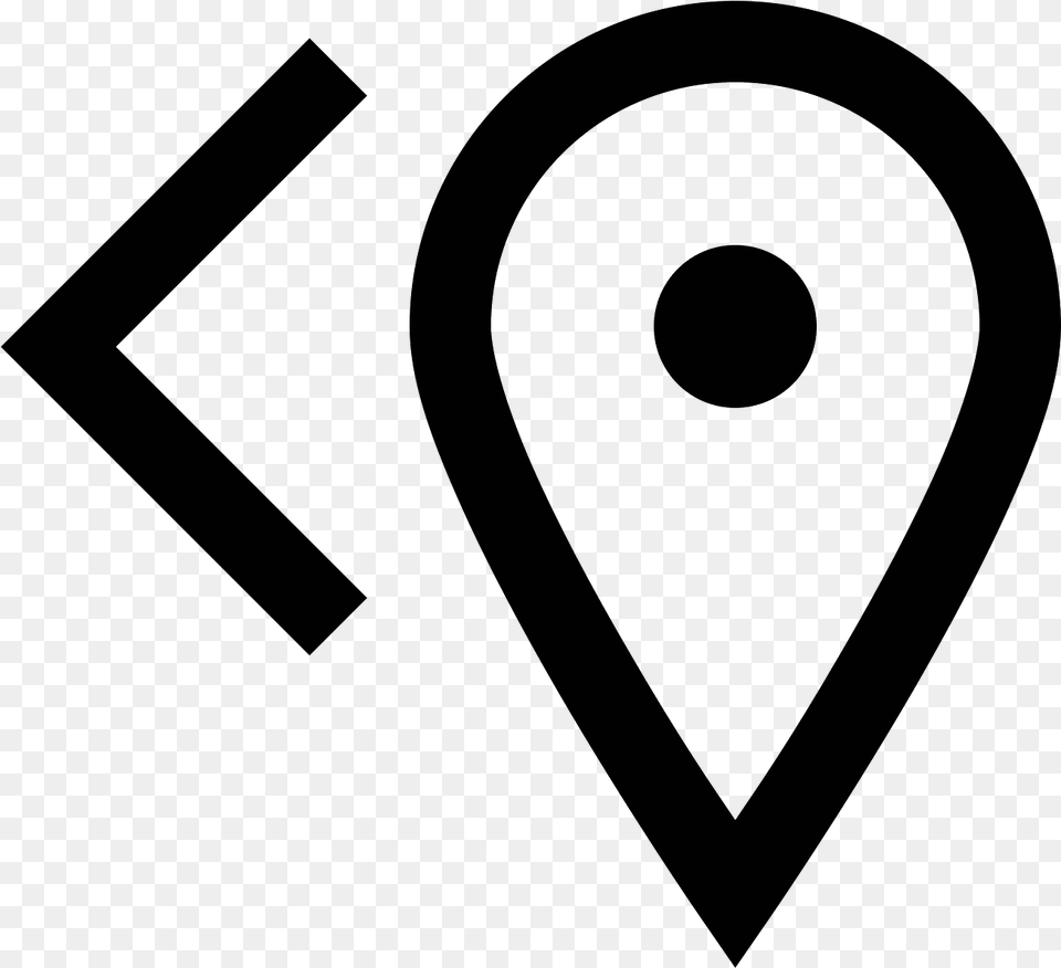 Previous Location Icon Circle, Gray Png