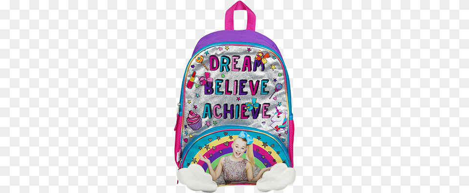 Previous Next Back To School Jojo Siwa, Backpack, Bag, Girl, Female Free Transparent Png