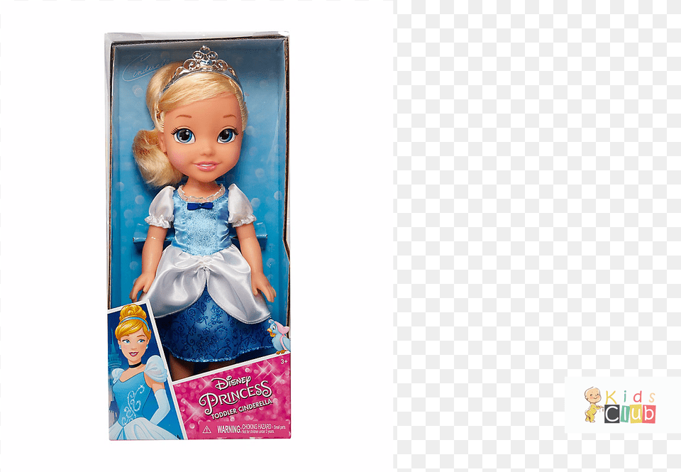 Previous Next Disney Princess Cinderella Toddler Doll, Figurine, Toy, Person, Barbie Free Png Download