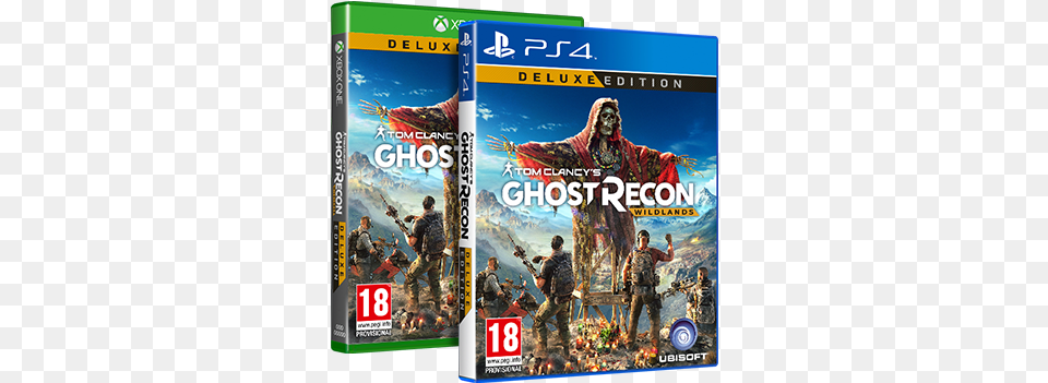 Previous Next Tom Clancys Ghost Recon Wildlands Deluxe Edition, Publication, Book, Person, Man Png Image