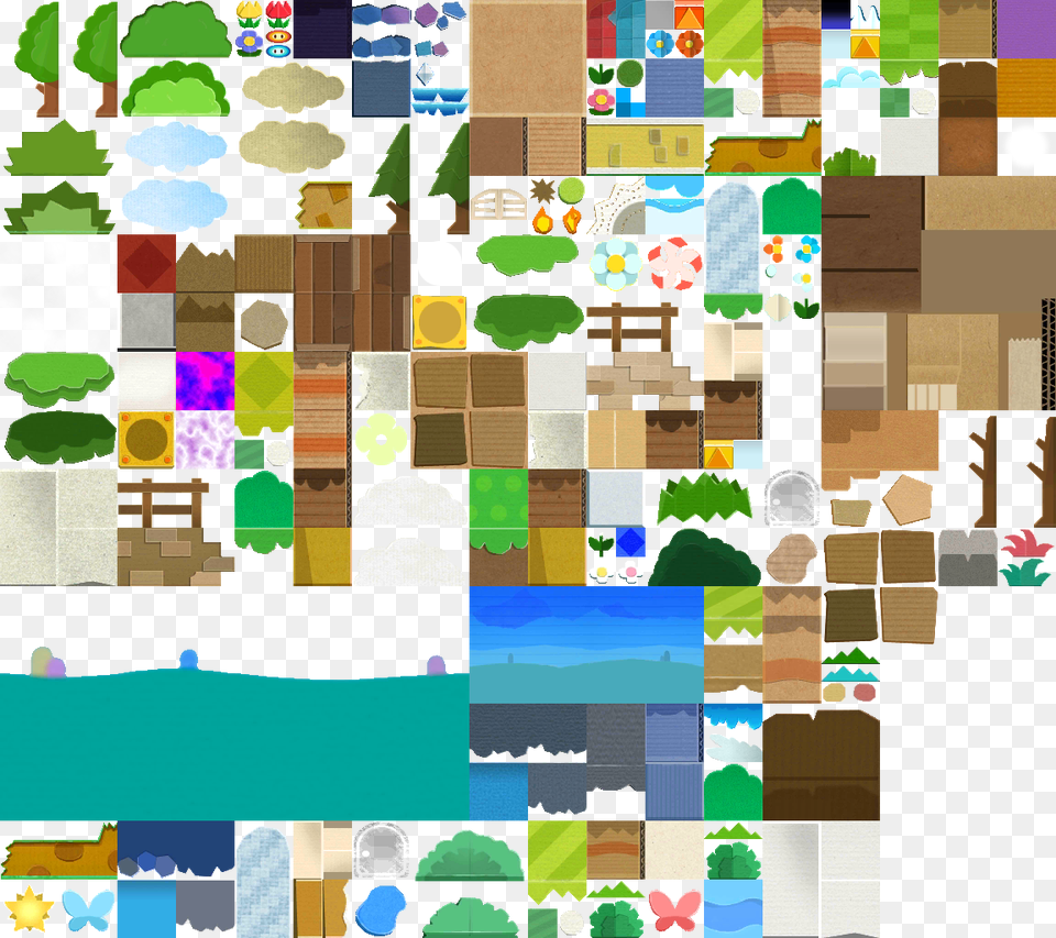 Previous Texture Paper Mario Textures, Art, Collage, Graphics Png