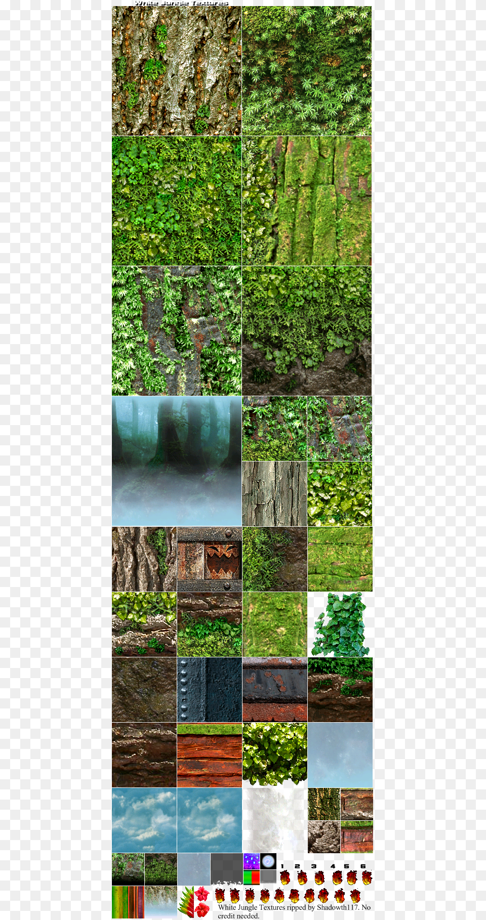 Previous Texture Sonic Adventure White Jungle, Art, Collage, Plant Free Png Download