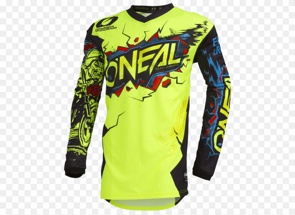Previousnext Oneal Element Villain, Clothing, Long Sleeve, Shirt, Sleeve Png