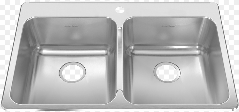 Prevoir 18 Gauge Stainless Steel Drop In 33 3 8 Inch Stainless Steel Kitchen Sinks 2 Bowl, Double Sink, Sink Free Png