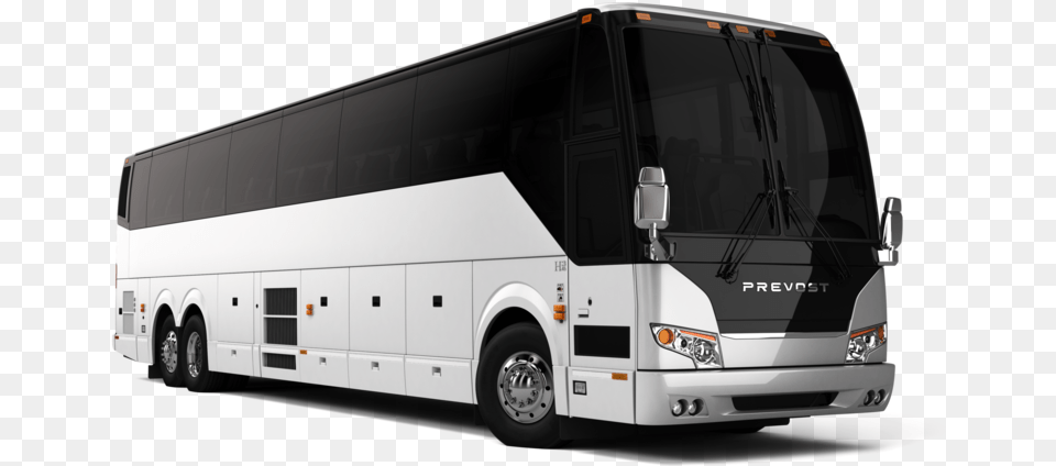 Prevost H345 Black Transparent, Bus, Transportation, Vehicle, Tour Bus Png