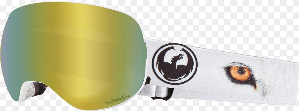 Prey With Lumalens Gold Ionized Dark Smoke Lens Dragon Goggles, Accessories, Sunglasses, Glasses Free Png
