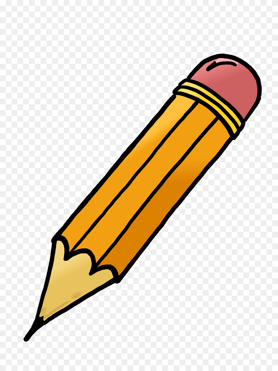 Pribor School In Pencil Pencil, Rocket, Weapon Free Png