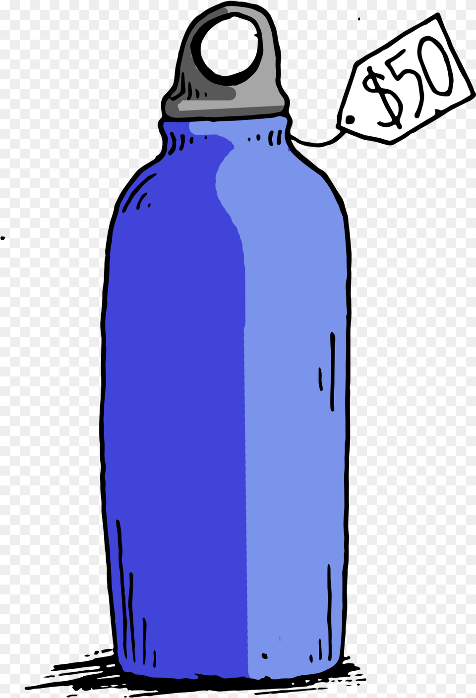 Price Gouging Reusable Bottles Water Reusable Water Bottle, Water Bottle, Adult, Male, Man Free Png Download