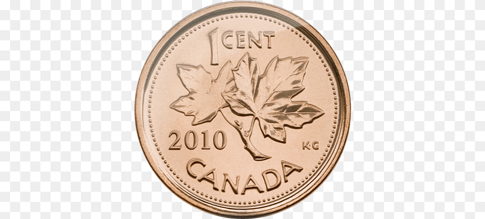 Price Inflation For Metals Leads Canada To Toss The Penny Gold Penny Canada, Coin, Money Png Image