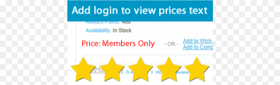 Price Members Only Login To Display Prices Login To View Price, Star Symbol, Symbol, Page, Text Free Transparent Png