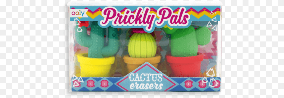 Prickly Pals Cactus Erasers Cactus Eraser, Food, Sweets, Peeps Free Transparent Png