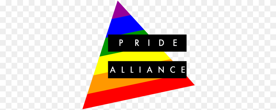 Pride Alliance Ggcpride Twitter Vertical, Triangle Free Png Download