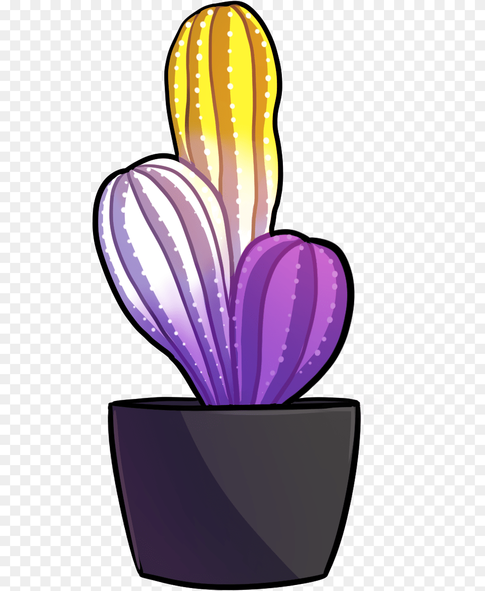 Pride Cacti Stickers Crocus, Flower, Plant, Petal, Chandelier Free Png