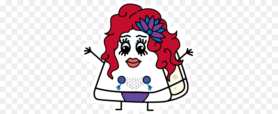 Pride Drag Queen Tassels, Performer, Person, Clown, Face Free Transparent Png