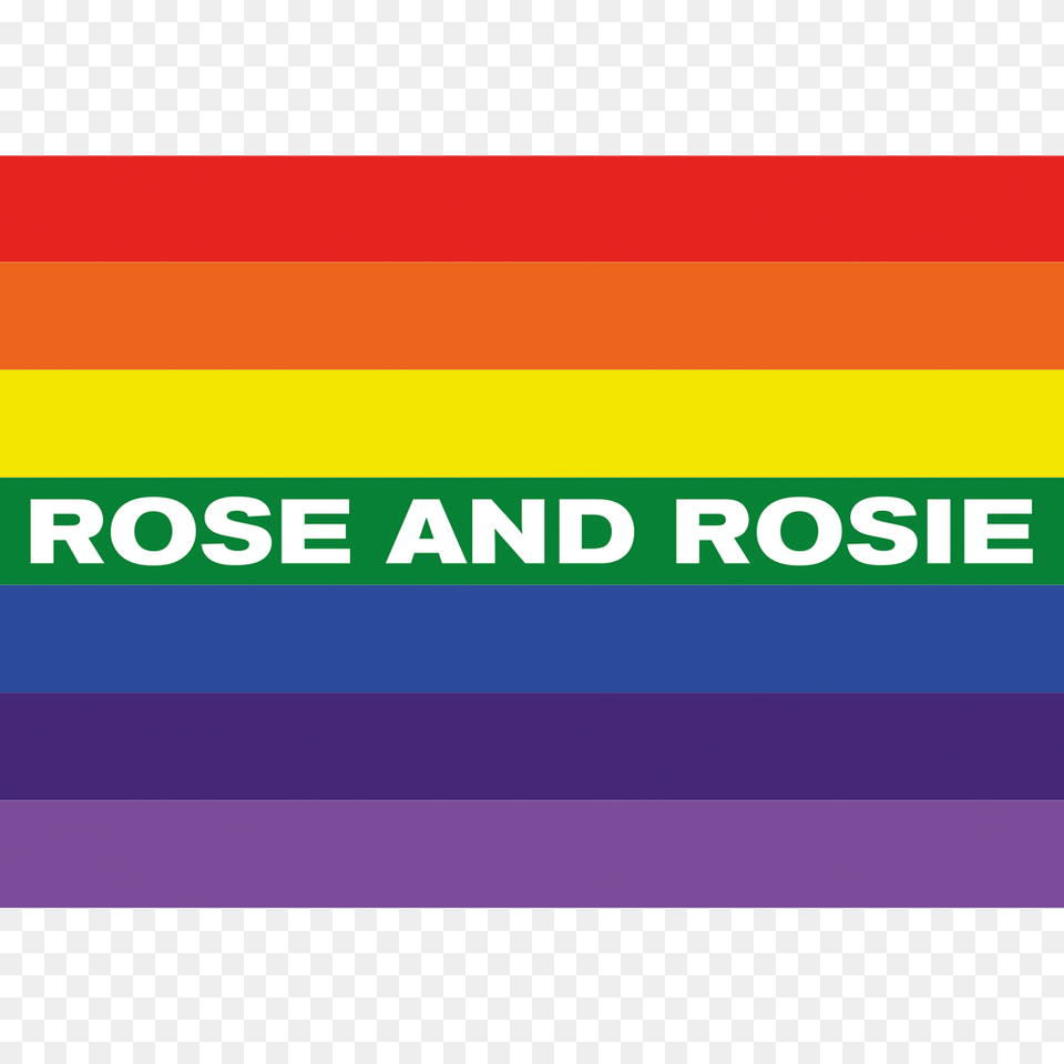 Pride Flag Rose And Rosie Us, Logo, Text Png Image