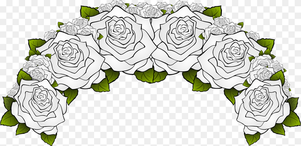 Pride Flower Crowns Alachua County Library District Trans Flower Crown, Rose, Plant, Art, Architecture Png Image