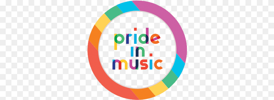 Pride In Music Supporting Lgbtq British Circle, Disk, Text Png Image