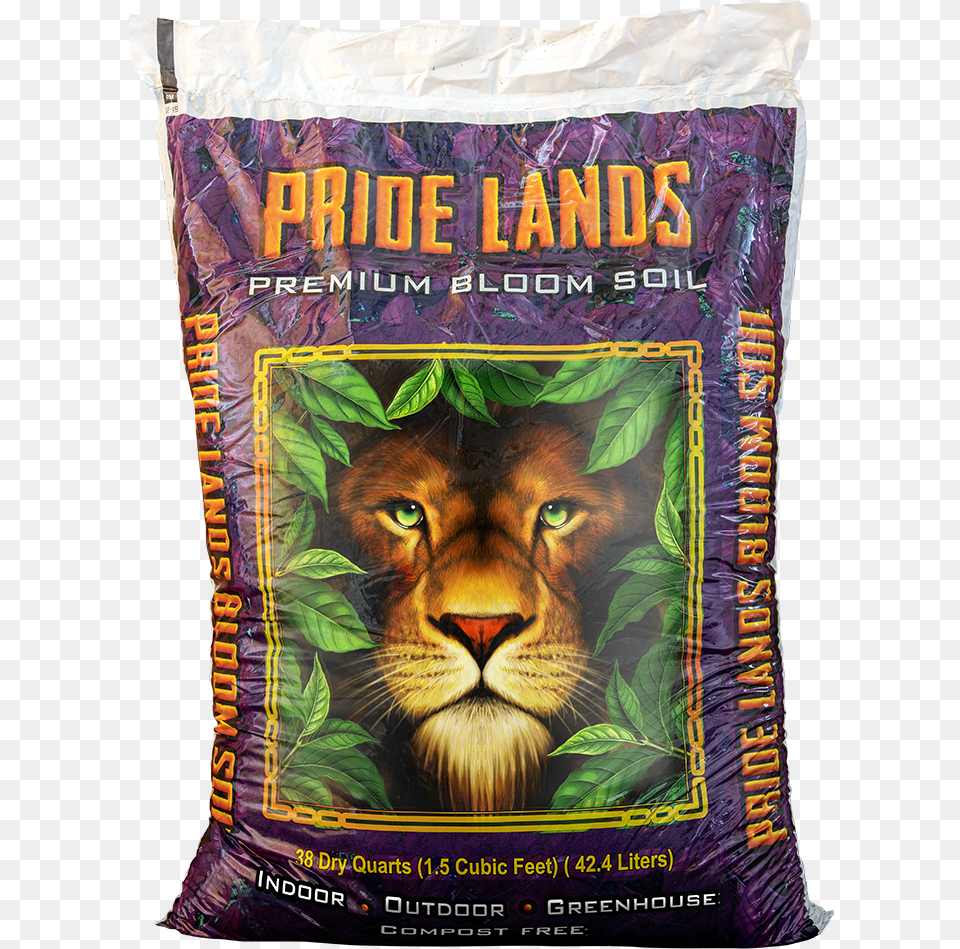 Pride Lands Premium Bloom Soil U2013 Greengro Small Animal Supply, Lion, Mammal, Wildlife Png Image