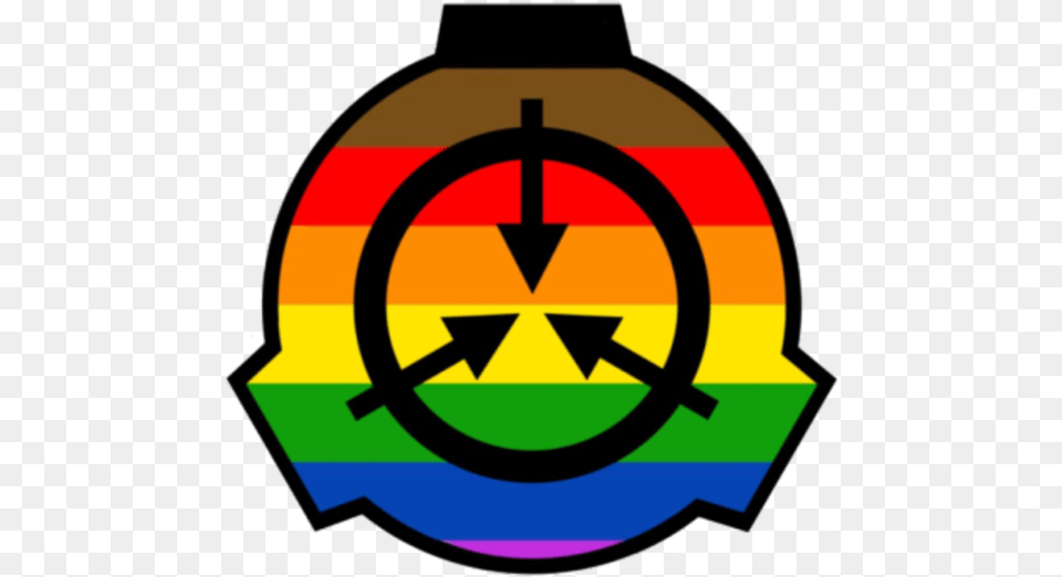 Pride Month Logo Scp Foundation Logo, Symbol, Road Sign, Sign Png Image