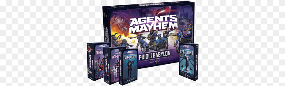 Pride Of Babylon Agents Of Mayhem Board Game, Publication, Book, Adult, Person Free Png Download