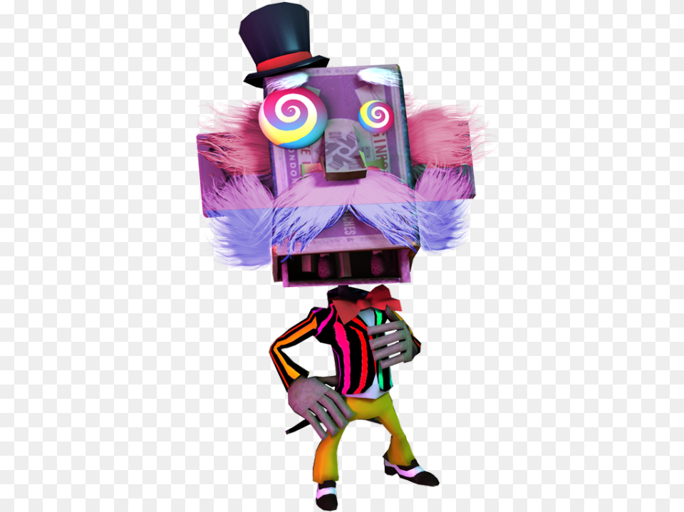 Pridehairs Little Big Planet Herbert, Baby, Person, Robot Png Image