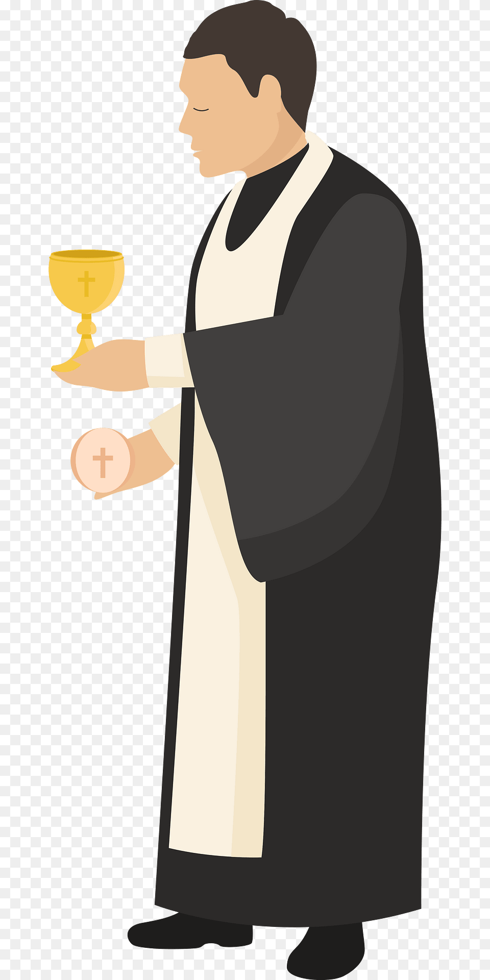 Priest Clipart, People, Person, Adult, Male Free Png