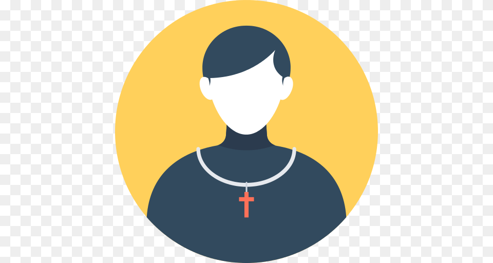 Priest Icon, Person, Man, Male, Adult Free Png