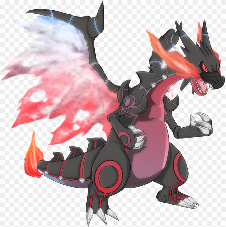 Primal Charizard, Dragon Free Png Download