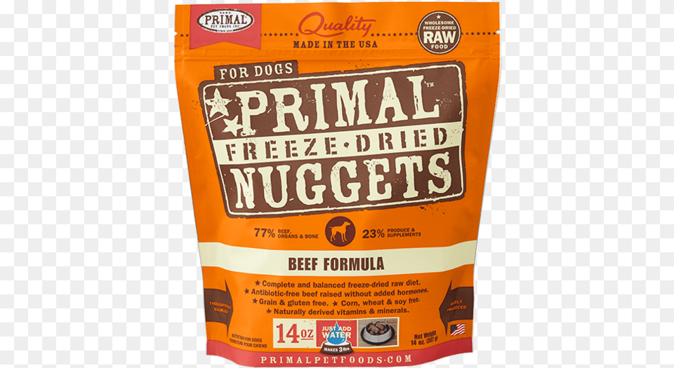 Primal Freeze Dried Beef Nuggets, Advertisement, Poster, Food, Can Free Png Download