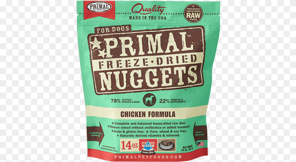 Primal Freeze Dried Dog Food Chicken Formula, Advertisement, Poster, Ketchup Free Transparent Png