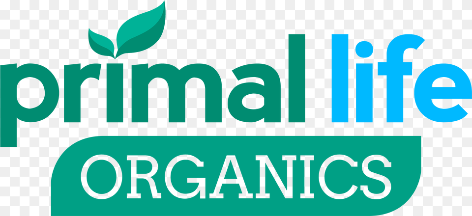 Primal Life Organics Logo, Green, Leaf, Plant, Herbal Png Image