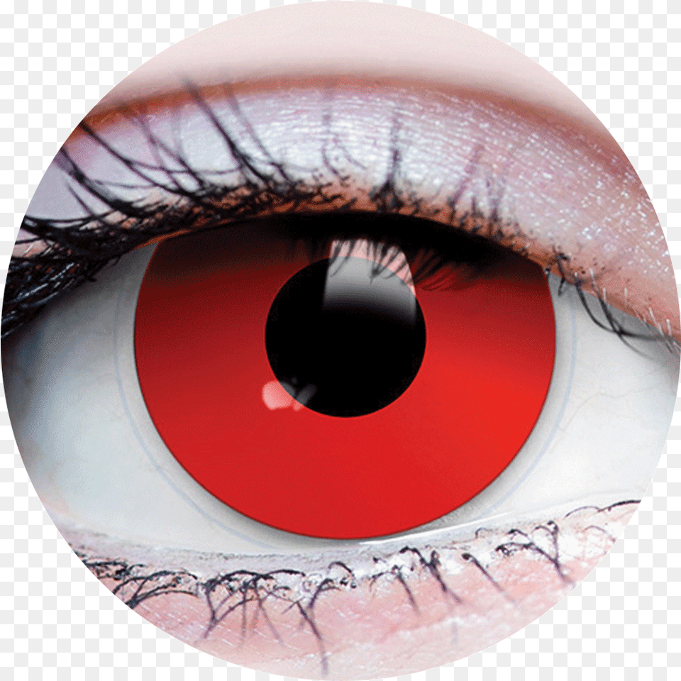 Primalred Evil Eye Halloween Costume Contact Lenses Close Eye Iris Halloween Yellow, Contact Lens, Disk Png