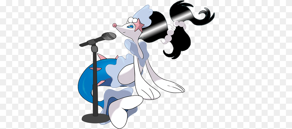 Primarina Ready To Sing Pokemon Popplio 3rd Evolution, Electrical Device, Microphone, Book, Comics Free Png