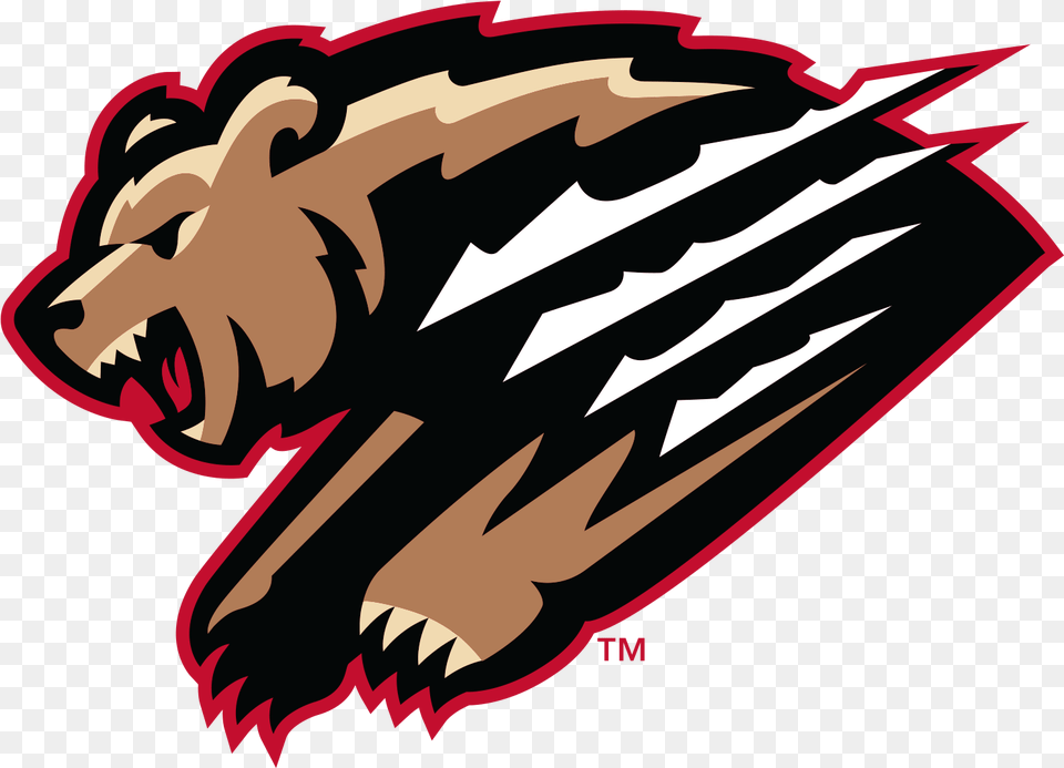 Primary Bear Fresno Grizzlies Logo, Electronics, Hardware, Dynamite, Weapon Free Png