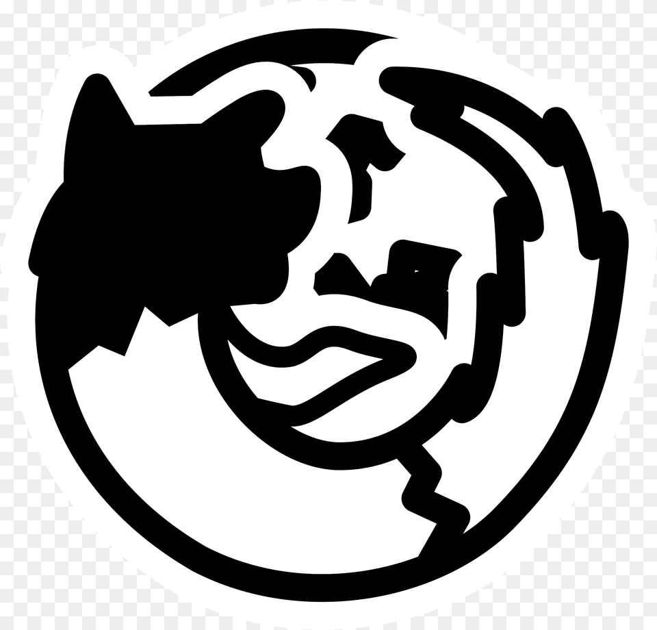 Primary Mozilla Firefox Clip Arts, Stencil, Ammunition, Grenade, Weapon Png