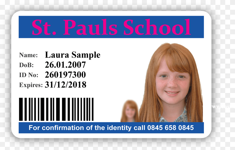 Primary School Id Card Sample School I Card Sample, Text, Child, Female, Girl Png