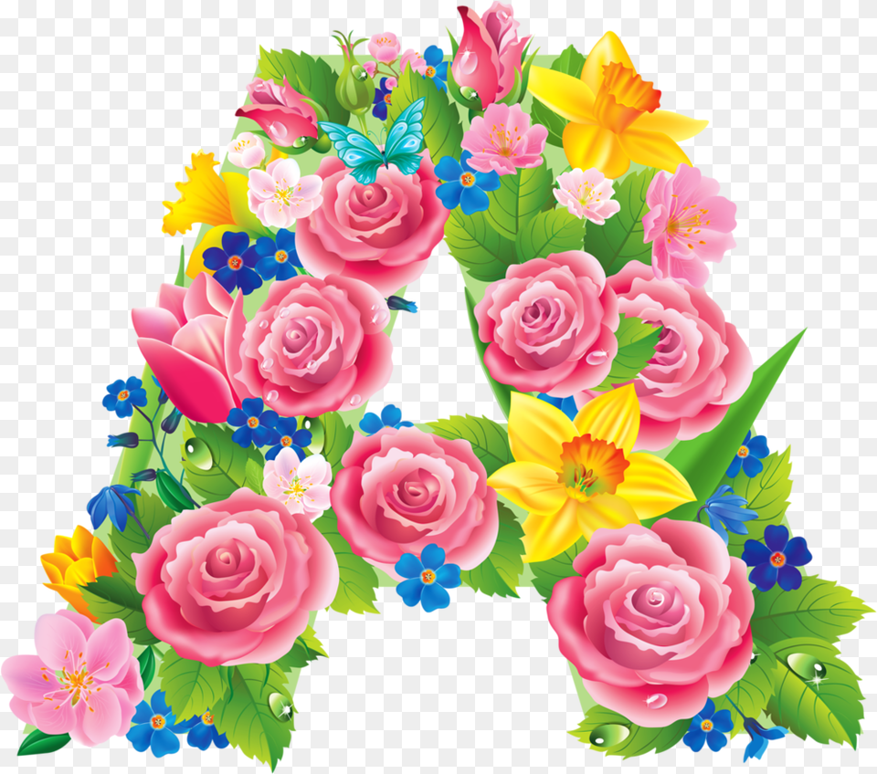 Primavera Letras Con Flores, Art, Floral Design, Flower, Flower Arrangement Free Png Download