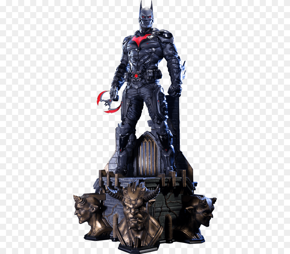 Prime Studios Arkham Knight Batman Beyond, Adult, Male, Man, Person Free Transparent Png