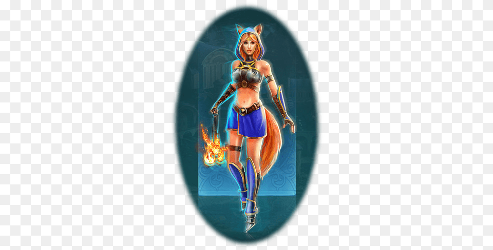 Prime World Flame Tail, Clothing, Costume, Person, Book Png Image