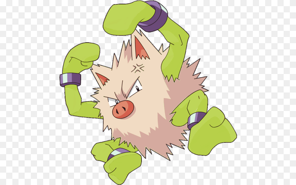 Primeape Mankey Shiny Vippng Pokemon Primeape Shiny, Baby, Person Free Png Download