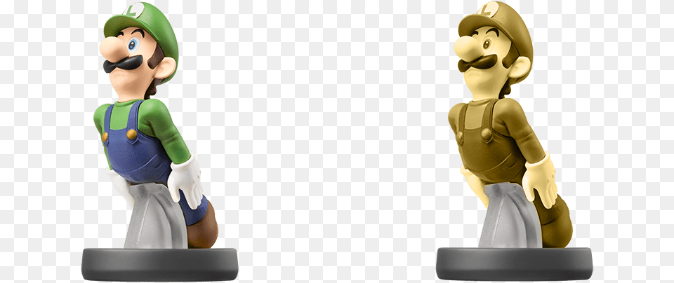 Primer Amiibo Luigi, Figurine, Baby, Person Free Transparent Png