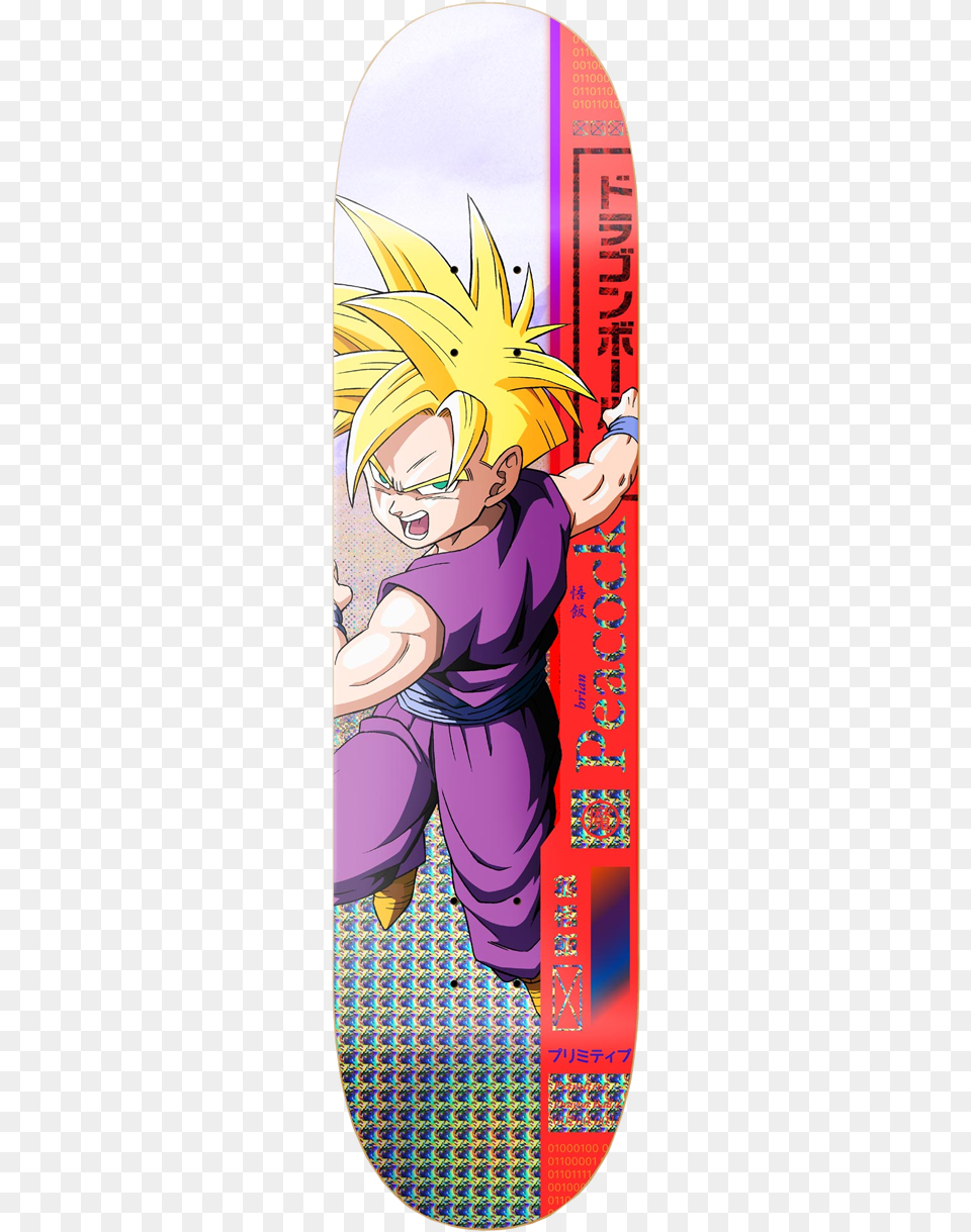 Primitive Dragon Ball Z Skateboard, Book, Comics, Publication, Adult Free Transparent Png