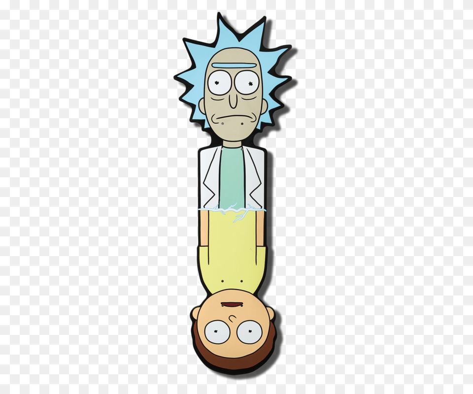 Primitive Rick And Morty Cnc Cruiser Skateboard Deck, Face, Head, Person, Art Free Png Download