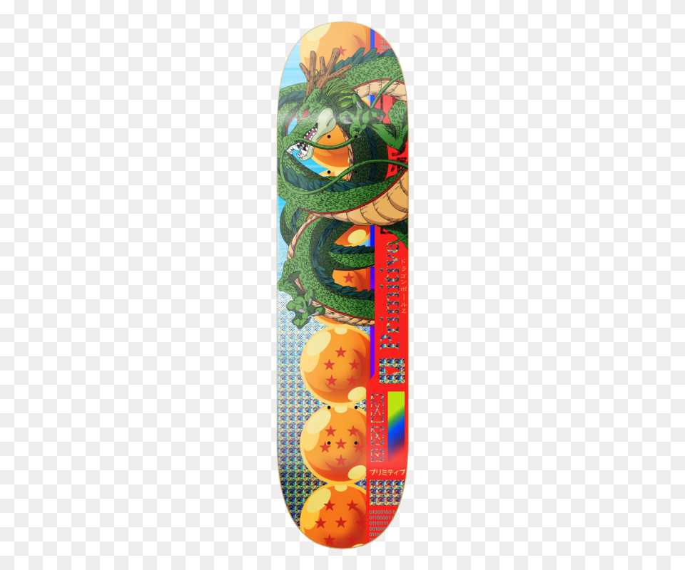 Primitive Shenron Team Deck, Skateboard Png