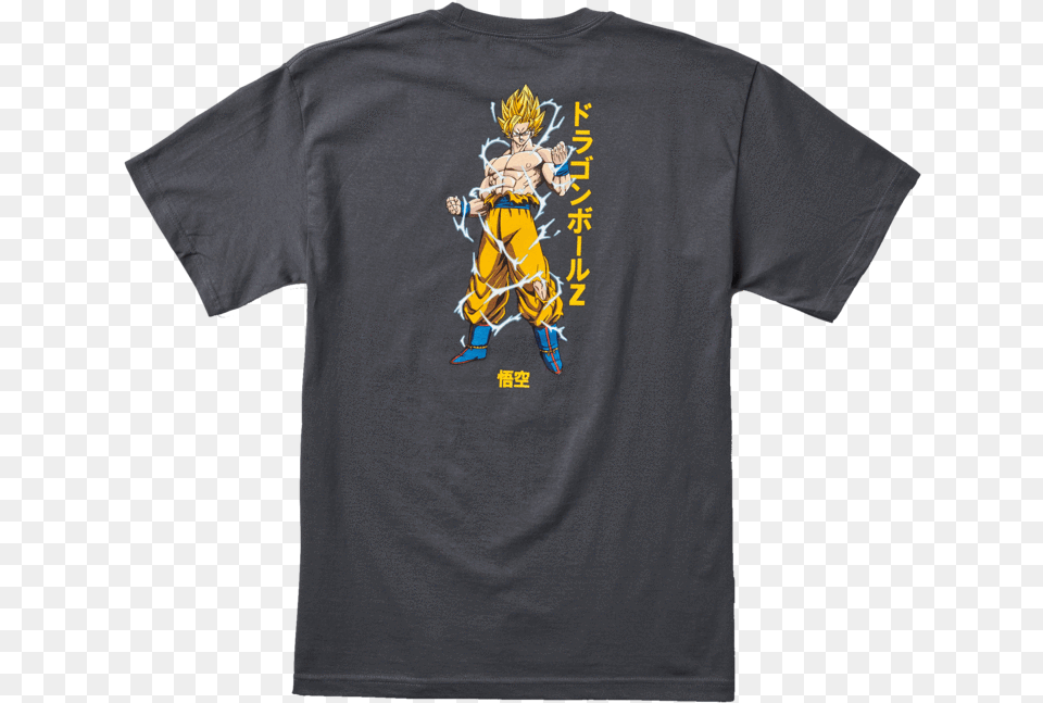 Primitive Super Saiyan Goku Tee Dragon Ball Z Character Frame Collage, Clothing, T-shirt, Person Png