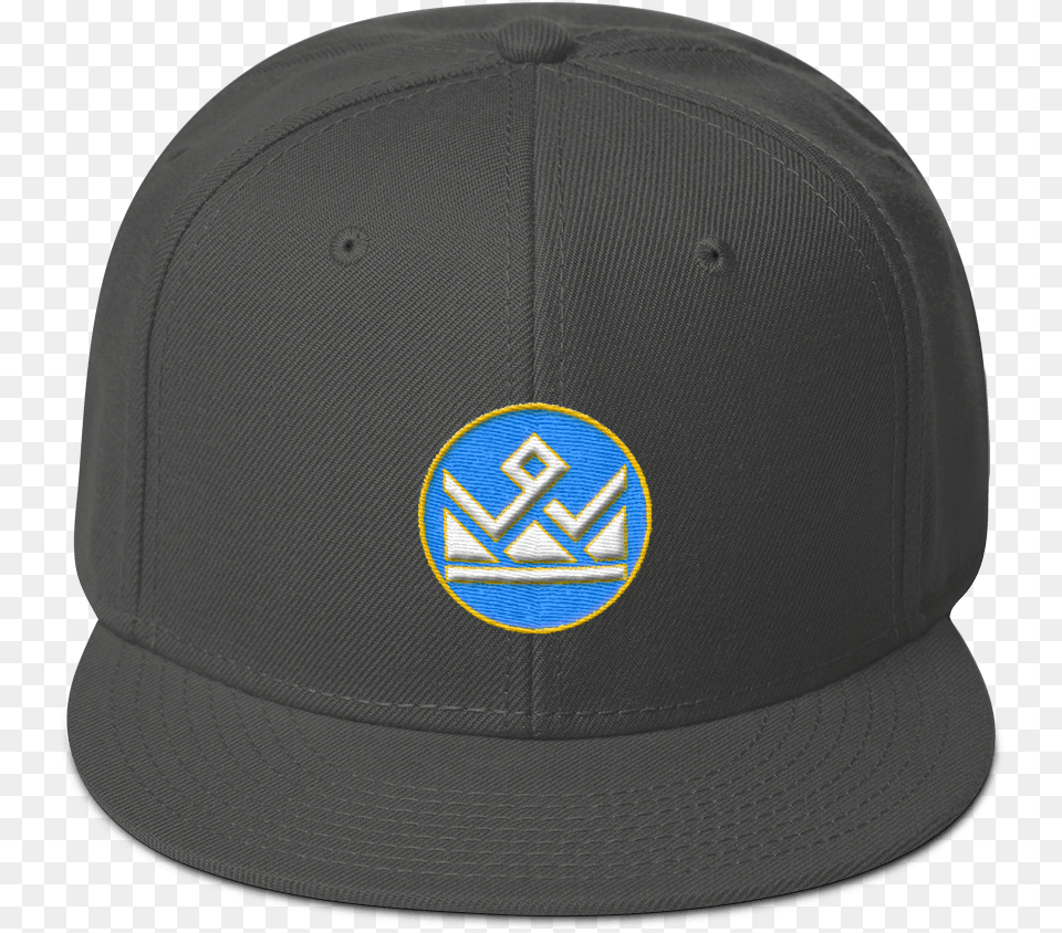 Primo Crown Blue U0026 Yellow Snapback Hat Logo, Baseball Cap, Cap, Clothing Free Transparent Png