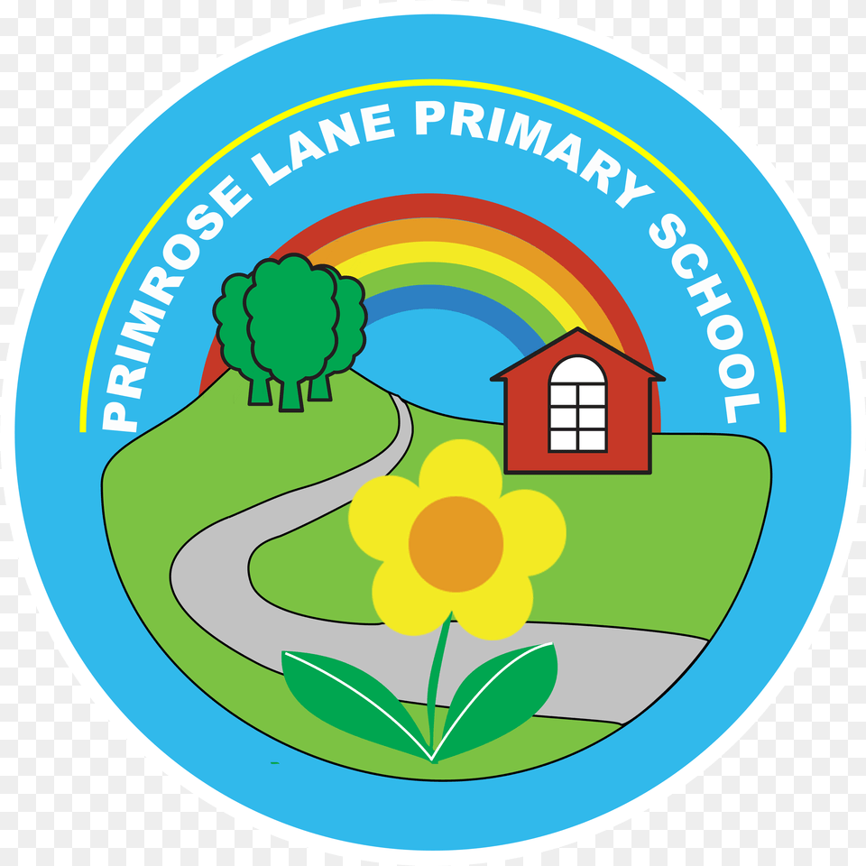 Primrose Lane Logo With White Border Circle, Sticker, Badge, Symbol Free Png Download